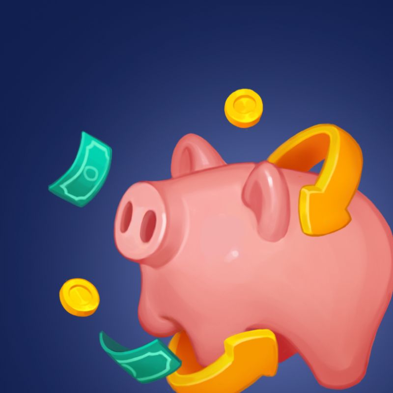 Cashback up to a Quarter